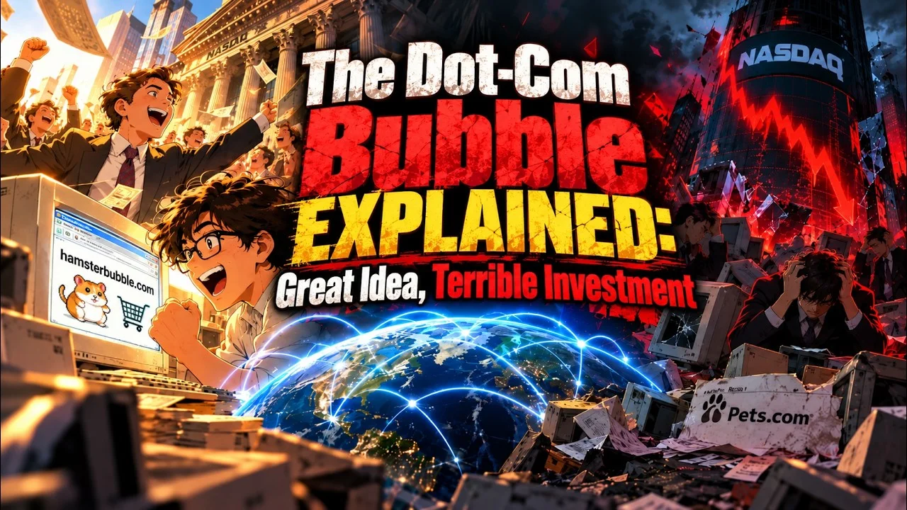 Why the Internet Bubble Burst: Lessons from 2000-2002, the 4 Pillar Trader documentary on YouTube